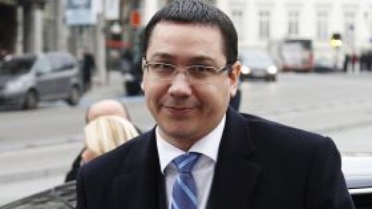 Victor Ponta, în vizită de lucru în Spania