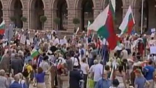 Parlamentul bulgar, asediat