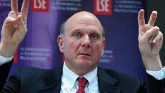 Şeful Microsoft, Steve Ballmer, se va retrage peste un an