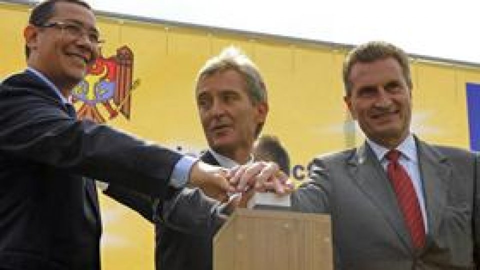 Gazoductul "reduce dependenţa" R. Moldova de gazul rusesc