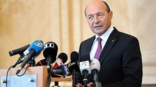 Vizită în Slovacia a preşedintelui Traian Băsescu