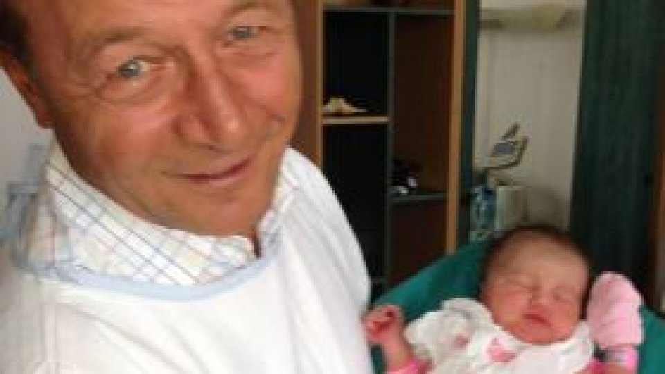 Preşedintele Traian Băsescu a devenit bunic