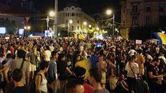 Proteste pro şi contra proiectului Roşia Montană