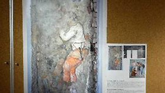 Frescă unică în România, descoperită la Sibiu