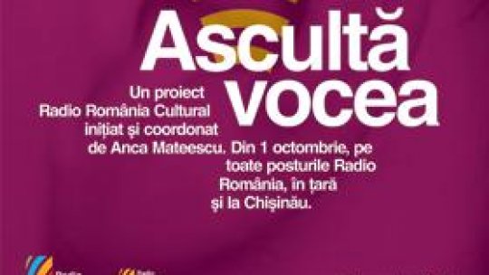 Ascultă Vocea, din 1 octombrie la Radio România