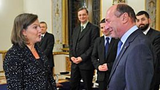Victoria Nuland s-a întâlnit cu preşedintele Traian Băsescu