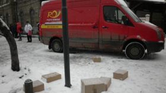 Maşina poştei "a fost jefuită la Arad"