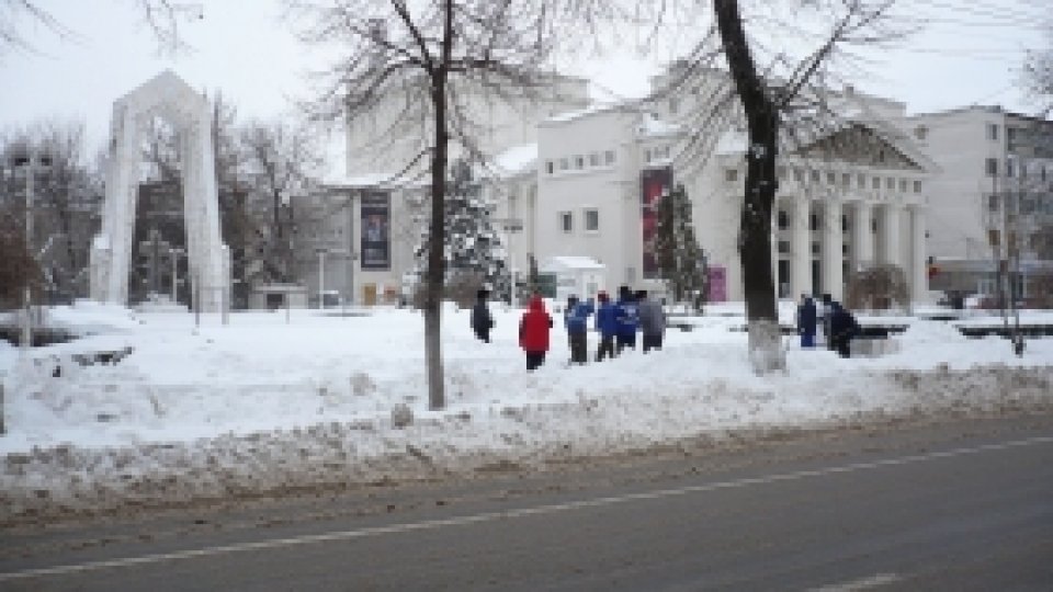Monumentul Eroilor are prioritate la deszăpezire
