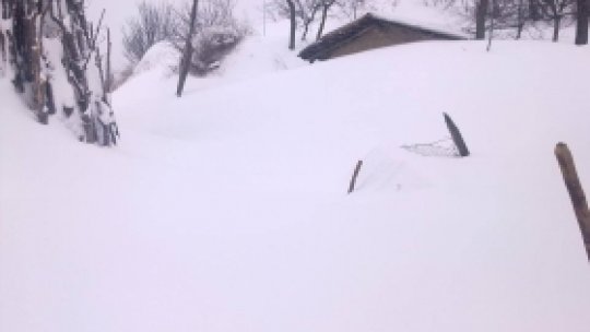 14 localităţi izolate în judeţul Brăila