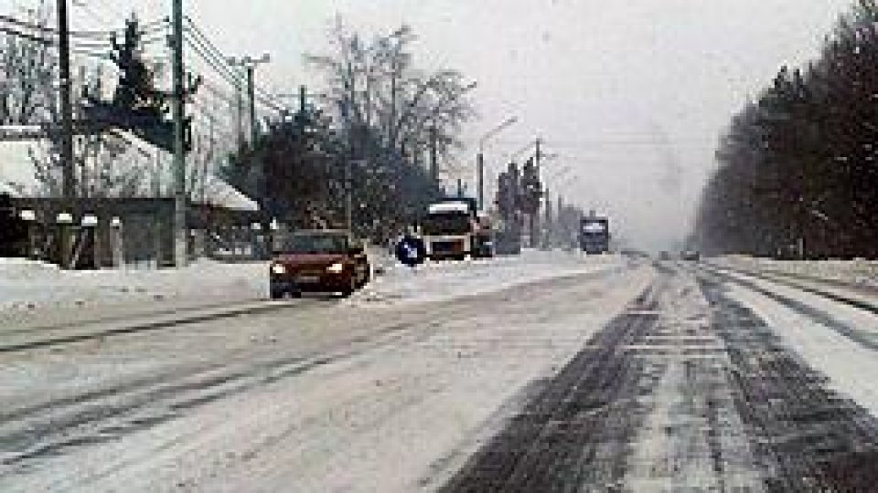 Drumuri închise de viscol şi ninsori (Tabel actualizat)