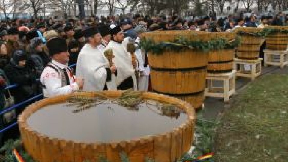 Ceremonii prilejuite de sărbătoarea Botezului Domnului