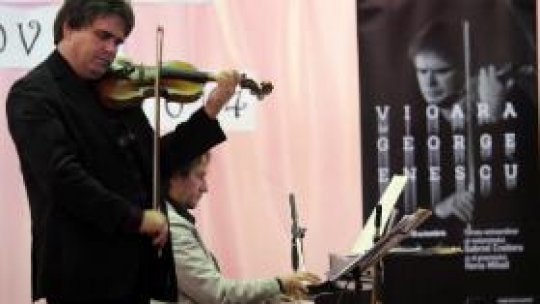 Vioara lui George Enescu ajunge la Tescani, judeţul Bacău