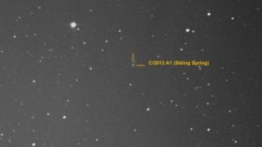 Cometa C/2013 A1 va trece "periculos de aproape de Marte"