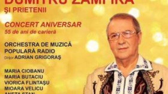 "Dumitru Zamfira şi prietenii", concert aniversar la Sala Radio