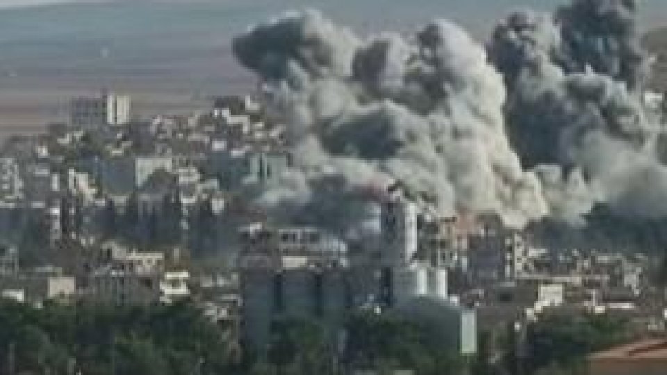 Jihadiştii ISIS şi-au intensificat asediul oraşului Kobani