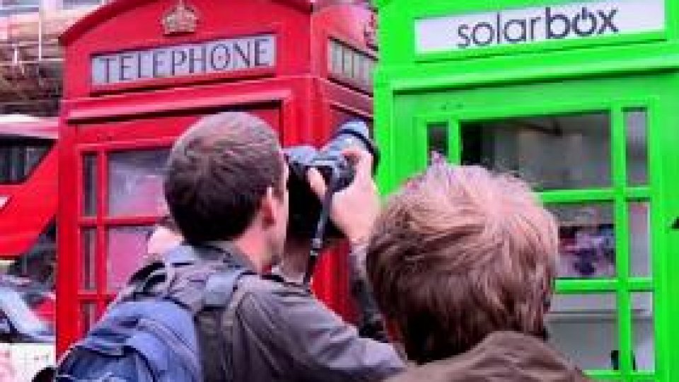 "Solarbox", noua cabină telefonică londoneză