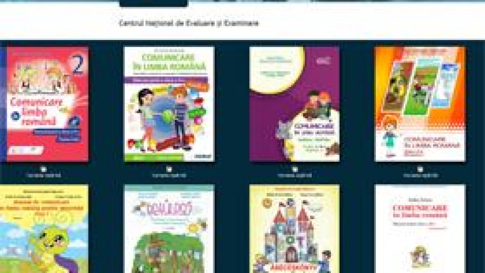 Manualele noi pentru clasele I şi a II-a se află pe site-ul MEN