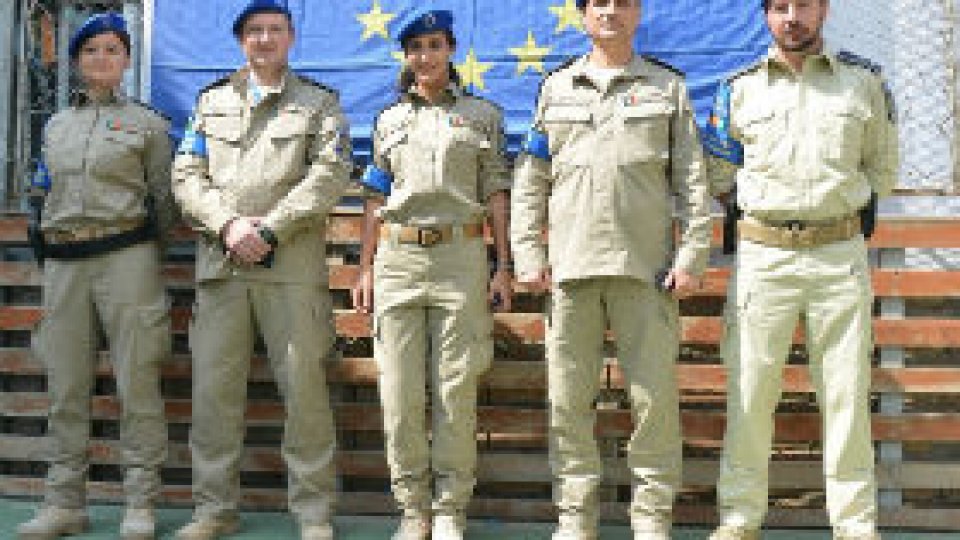Cinci poliţişti români, decorați de EUPOL Afganistan