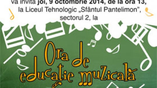 Programul de succes Ora de educaţie muzicală, la a patra ediţie