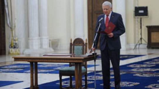Teodor Meleșcanu a depus jurământul