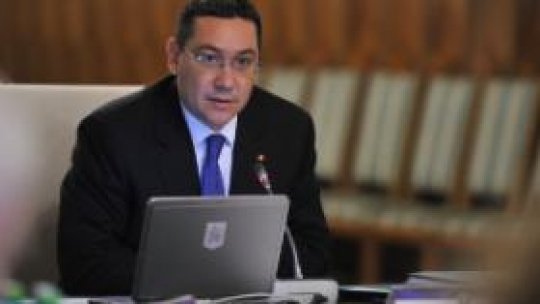 Victor Ponta: rămân în funcția de prim-ministru