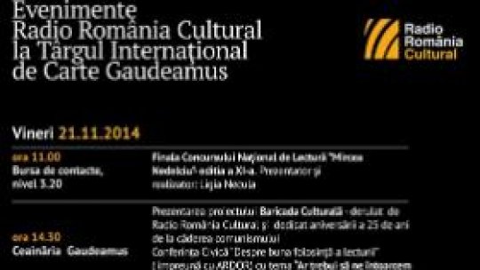Radio România Cultural este pe frecvenţa Gaudeamus