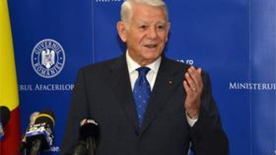 Ministrul de externe Teodor Meleșcanu și-a anunțat demisia