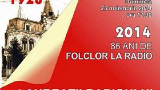 86 de ani de folclor la Radio - Laureaţii Radioului
