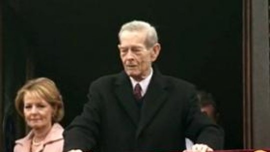Sute de români i-au urat "La mulţi ani!", M.S. Regele Mihai