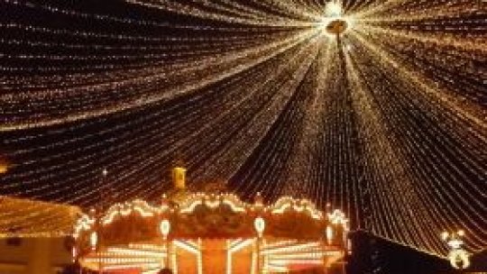 În Piaţa Mare din Sibiu s-a deschis Târgul de Crăciun