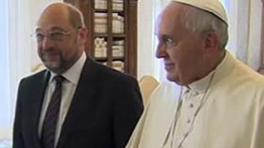 Papa Francisc se va adresa, marţi, Parlamentului European