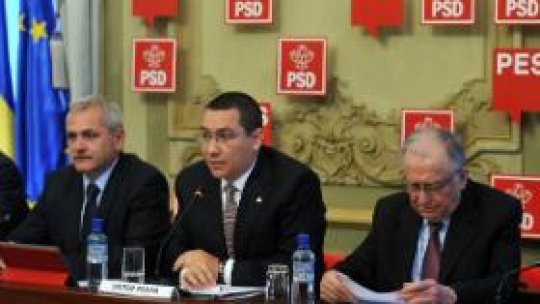 PSD "rămâne la guvernare"