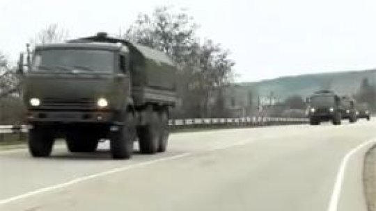 Activitate militară "fără precedent" în regiunea Doneţk