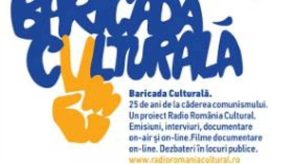 Radio România Cultural lansează proiectul "Baricada culturală"