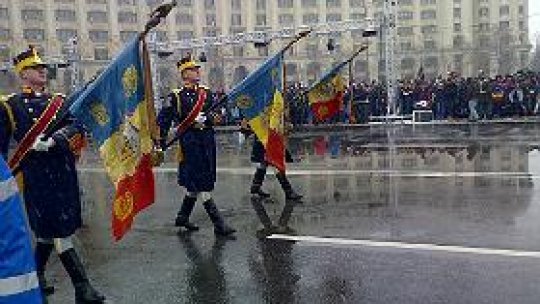 Paradă militară impresionantă de Ziua Națională a României