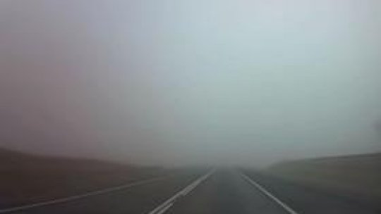 Cod galben de ceaţă pentru Bucureşti şi 20 de judeţe