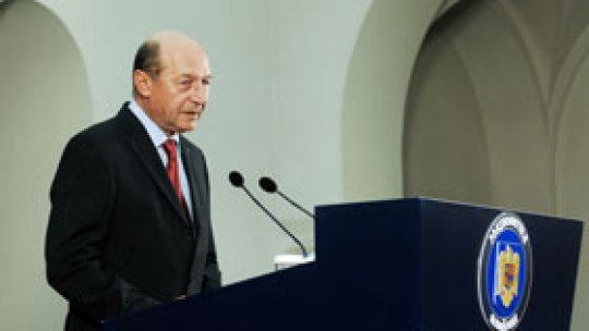 Conferinţă de bilanţ a preşedintelui Băsescu