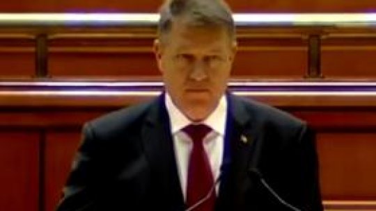 Klaus Iohannis: Aşteptările mari pot duce la rezultate mari