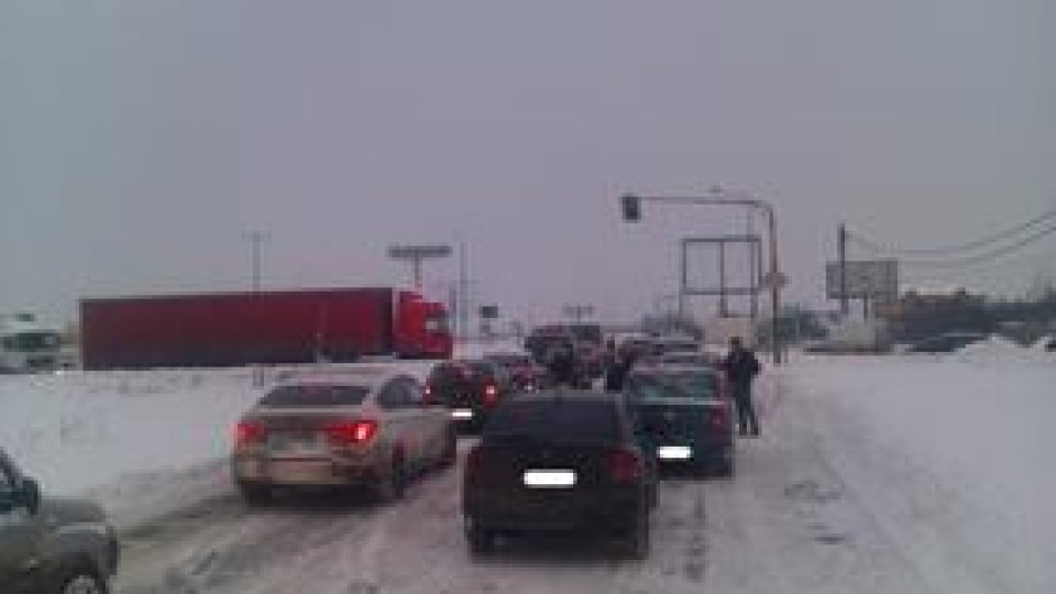 Trafic rutier în condiții de iarnă