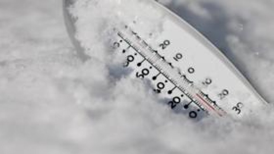 O atenţionare de vreme extrem de rece este în vigoare