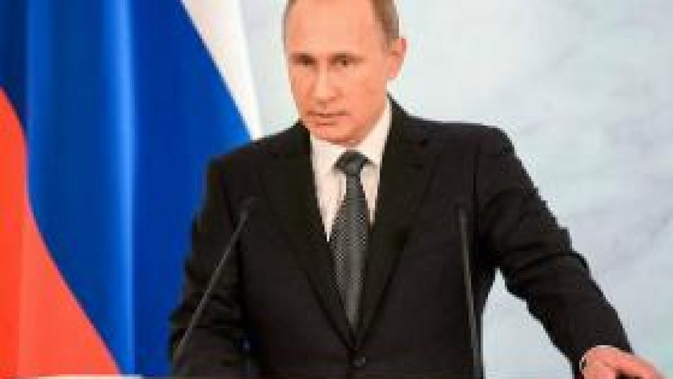 Vladimir Putin: "Occidentalii încearcă să frâneze marşul Rusiei"