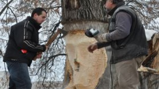 Cel mai mare bust al lui Mihai Eminescu, realizat la Mureş