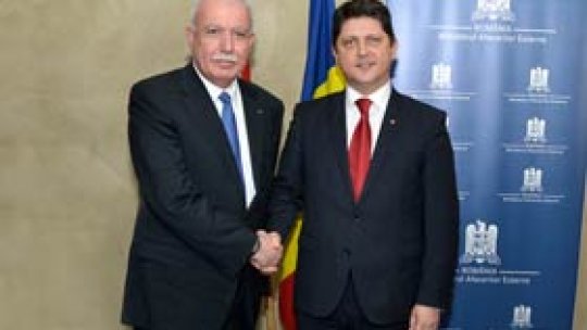 Investitorii români "au prioritate în teritoriile palestiniene"