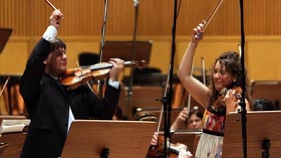 Cuplu de viori Stradivarius-Guarneri, la Sala Radio