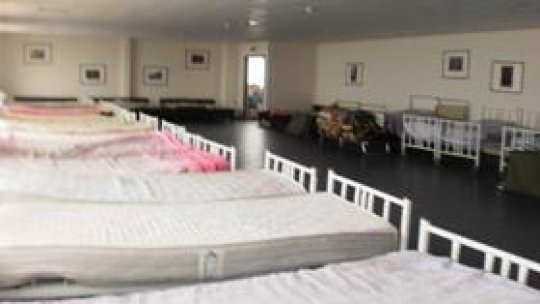 Centrul de noapte din Botoşani, aglomerat