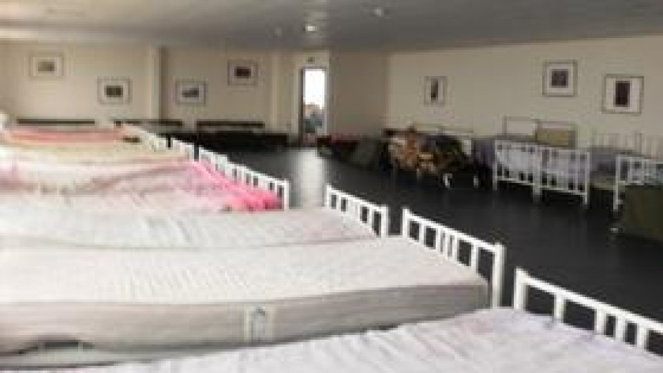 Centrul de noapte din Botoşani, aglomerat