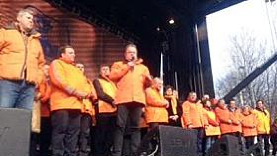 Miting PDL împotriva guvernării USL