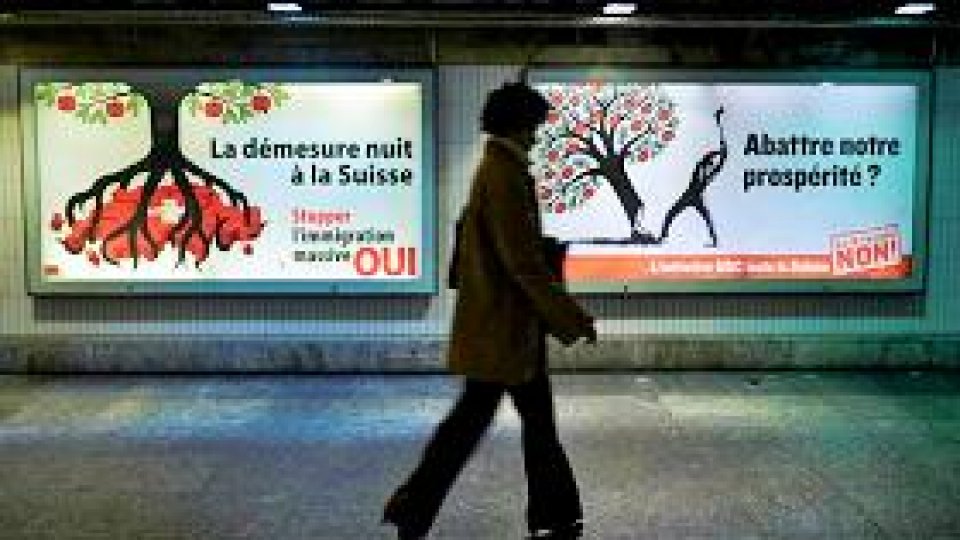 Referendum anti-imigraţie în Elveţia