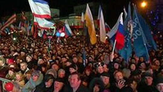 Referendum Crimeea: 93% din votanți au cerut unirea cu Rusia