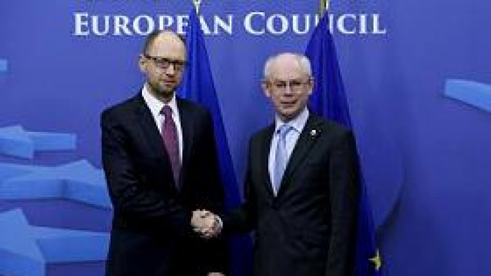 Acordul politic de asociere Ucraina-UE, semnat la Bruxelles